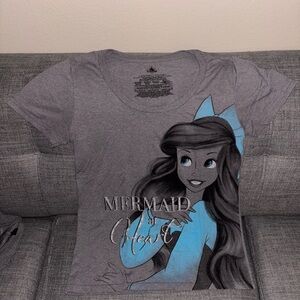 Disney Gray “Mermaid at Heart” T-Shirt